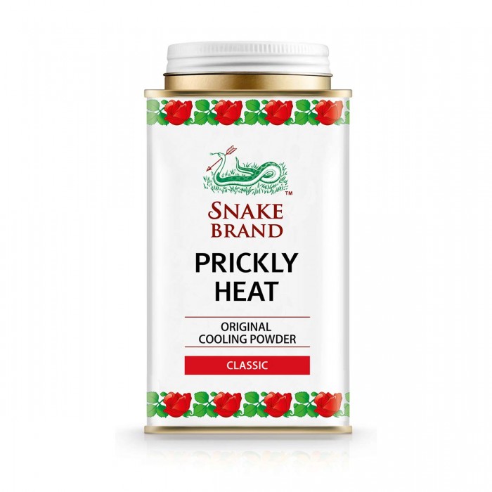 Snake Brand Prickly Heat Classic Cooling Powder